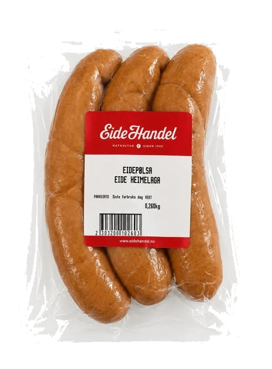 Eidepølsa Ca280g Eide Heimelaga