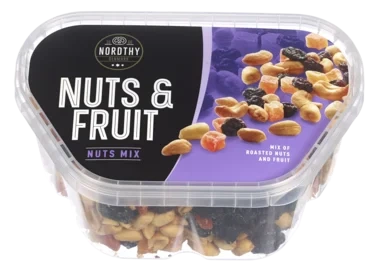 Nordthy Nuts & Fruit Bøtte 550g