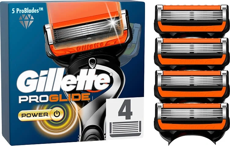 Gillette ProGlide Power Razor Blades 4-pack 4 stk