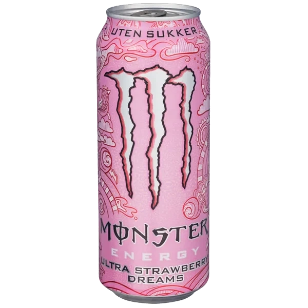 Monster Ultra Strawberry 0,5l boks
