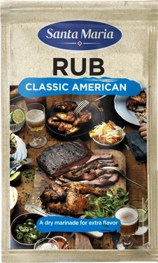 Bbq Rub Classic American 22g Santa Maria
