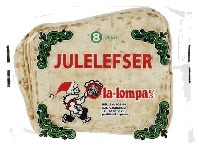 Julelefser Spelt 260g