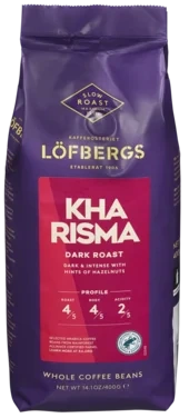 Kaffebønner Löfbergs 400 g, Kharisma