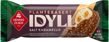 Idyll Salt Karamell Plantebasert, 100ml Hennig-Olsen Is