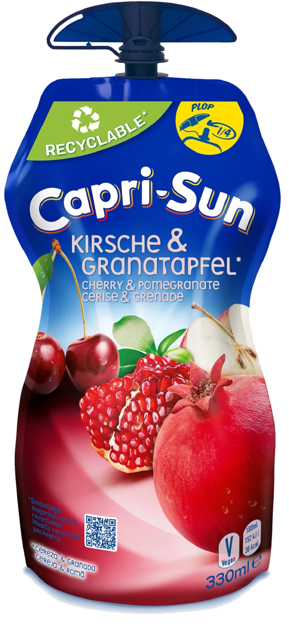 Juicedryck Körsbär & granatäpple