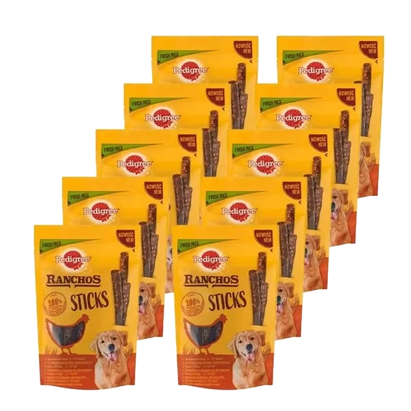 Ranchos Sticks (Kartong 10 x 60g)