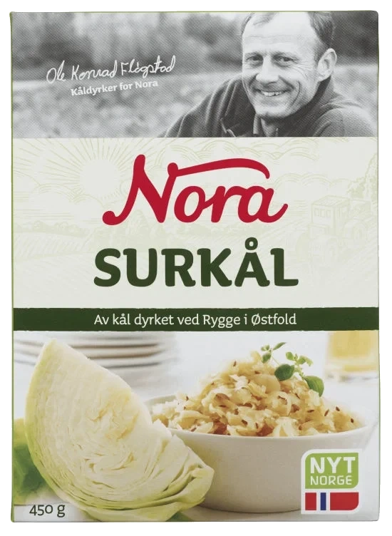 Surkål 450g  Nora