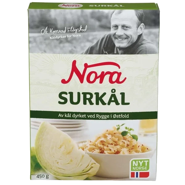 Surkål 450g  Nora