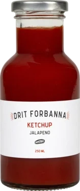Ketchup Jalapeño 250ml Drit Forbanna