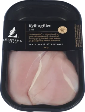 Kyllingfilet 2stk 360g Enh Lerstang