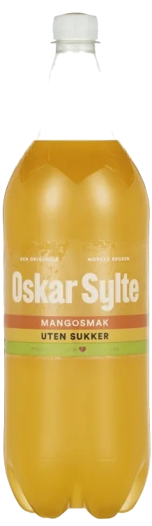 Mangobrus u/Sukker 1,5l Oskar Sylte