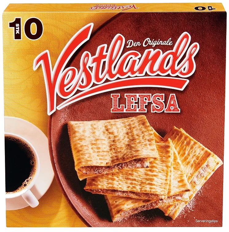 Vestlandslefsa 10pk 350g