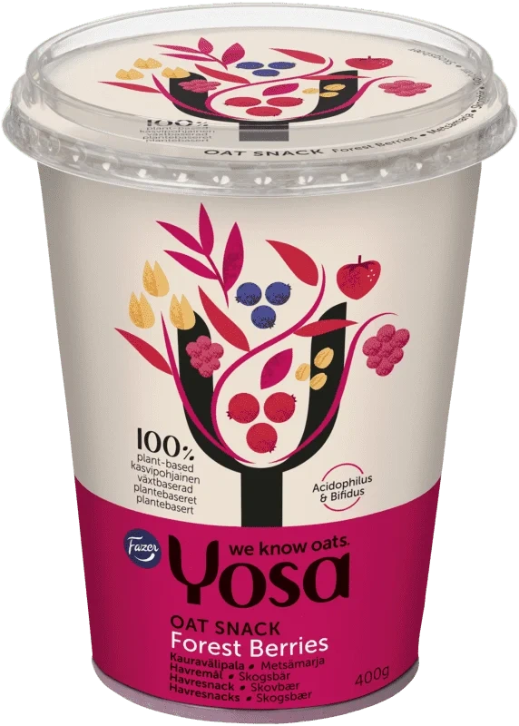 Yosa Skogsbær Havresnack 400g