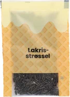 Lakrisstrøssel 10gr Displayboks