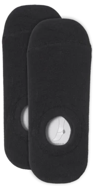 No Show Socks X2 Black 37-40
