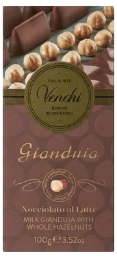 Milk Gianduja Bar 100g Venchi
