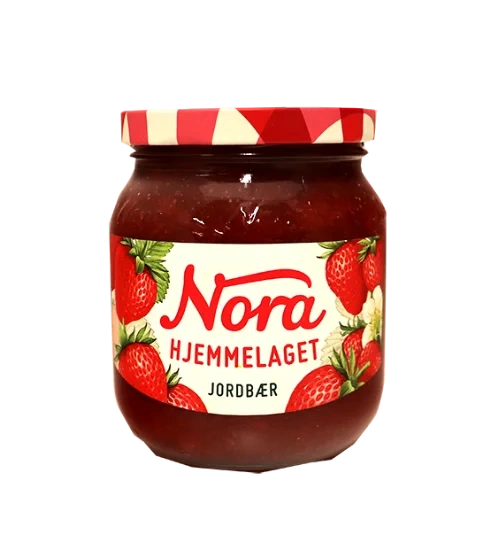 Nora Hjemmelaget Jordbærsyltetøy 400g
