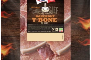 Bøkerøkt T-bone Av Svin 1,8kg Pk