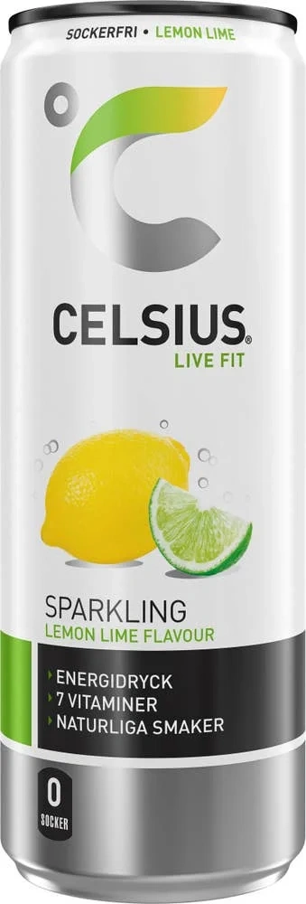 Energidryck Lemon Lime Sockerfri