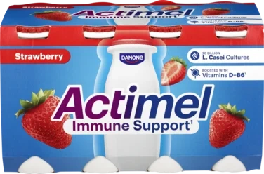 Drikkeyoghurt Jordbær 8x100g Actimel