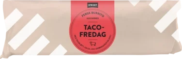 Street Burrito Taco-fredag 300g