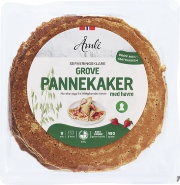 Pannekaker Grove Stekte 480g Åmli