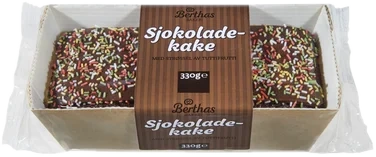 Sjokoladekake 330g Berthas