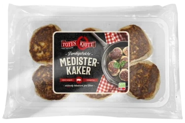 Medisterkaker 350g Toten Kjøtt