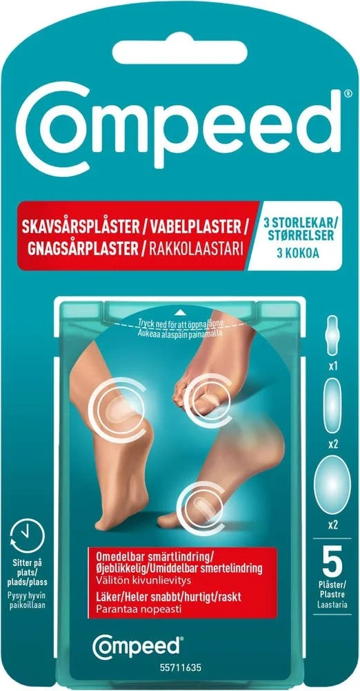 Skavsårsplåster Mix Pack