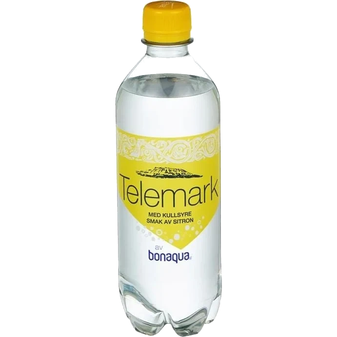 Telemark Kildevann M/Kullsyre Sitron 24x0,5l