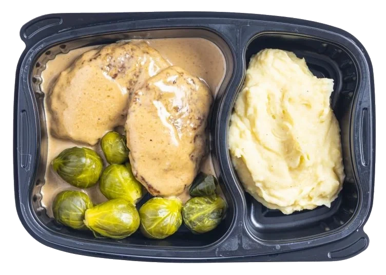 Elgkarbonader Varm Middag m/Tilbehør