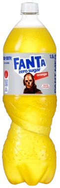 Fanta Orange Zero Sugar 1,5l flaske