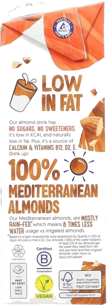 Usøtet mandeldrikk