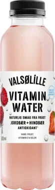 Vitamin Water Strawberry Raspberry 0,5L Fl Brämhults