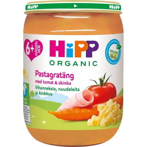 Pastagratäng Tomat & Skinka Från 6 Månader