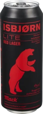 Mack Isbjørn Lite Red Gl.Fri 0,5l boks
