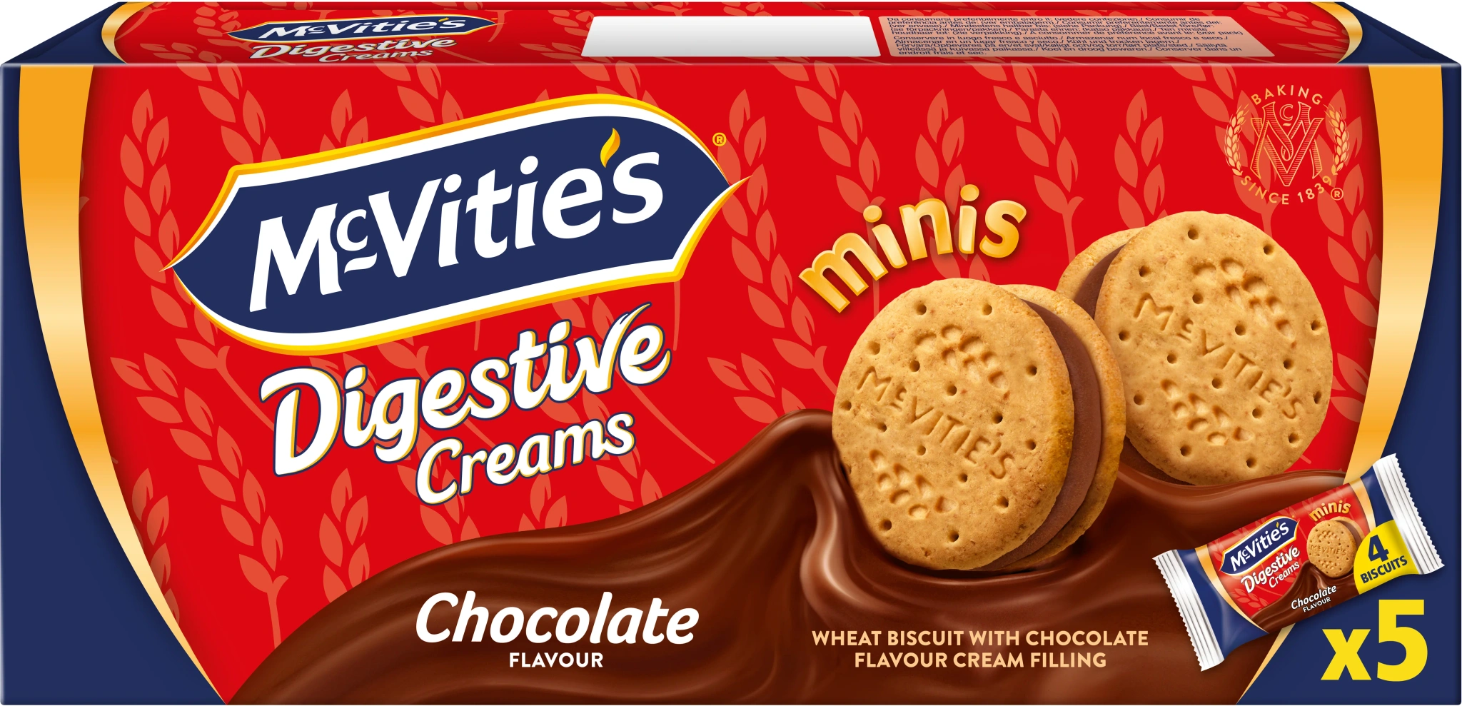 Digestive Creams Mini Chocolate