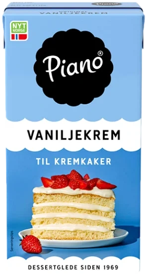 Piano Vaniljekrem 0,5L