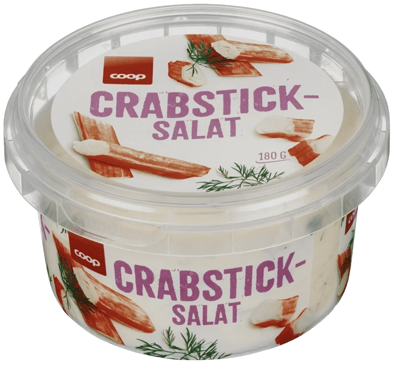 Crabsticksalat 180g Coop