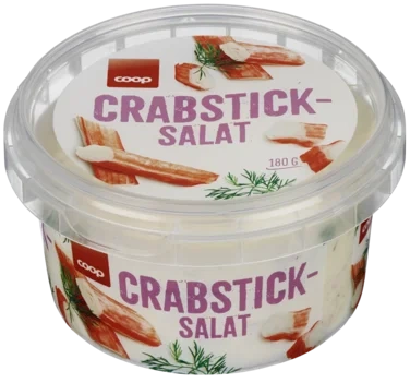 Crabsticksalat 180g Coop