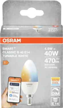 Smart+ Led Lyspære Clb Tw 40 E14 Wifi Matter