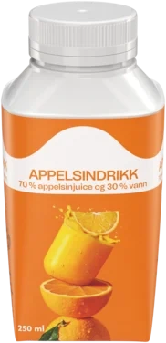 Appelsin Fruktdrikk 1/4l Tine