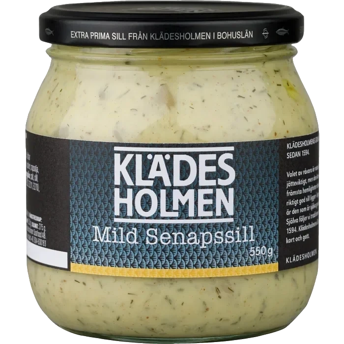 Senapssill mild 550g Klädesholmen