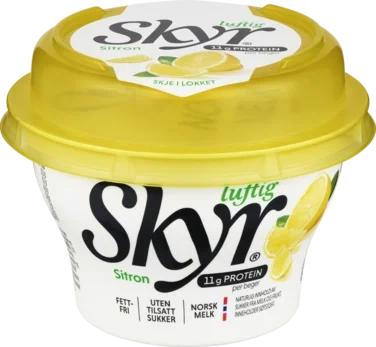 Q-skyr Luftig Sitron Beg 130g