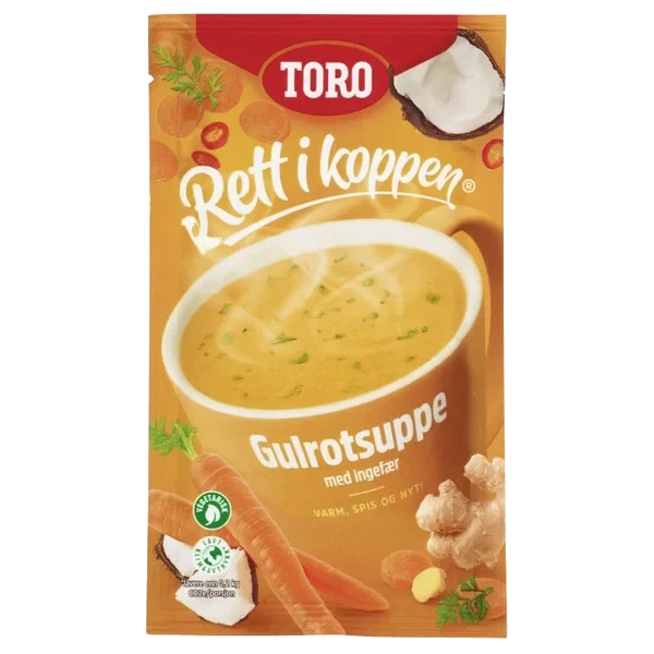 Toro Rik Gulrotsuppe m/Ingefær 22g