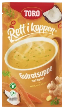 Toro Rik Gulrotsuppe m/Ingefær 22g