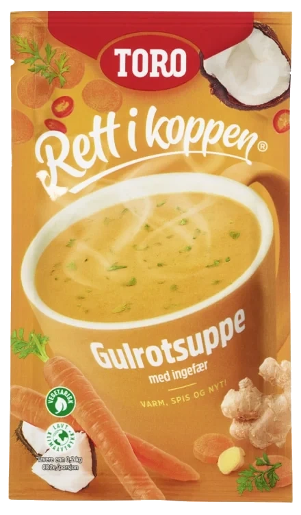 Toro Rik Gulrotsuppe m/Ingefær 22g