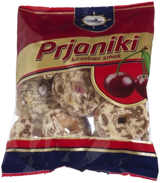 Prjaniki med Kirsebær Smak 400g