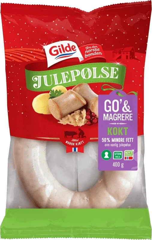 Gilde Julepølse Go&Mager 400g
