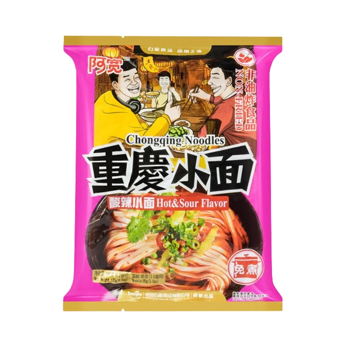 Chongqing Noodles Hot Sour 110 g DATOVARE